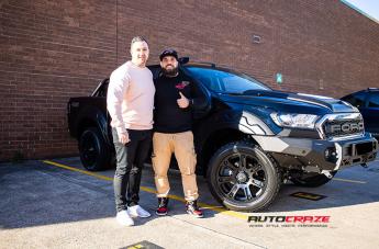FORD RANGER HE904 SATIN BLACK